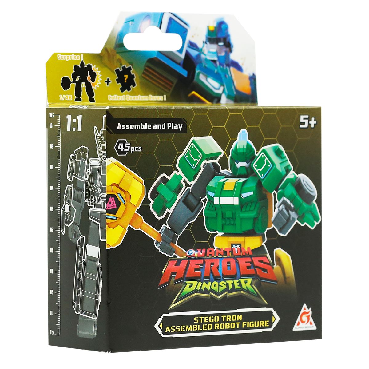 Робот-конструктор DINOSTER - СТЕГО ТРОН