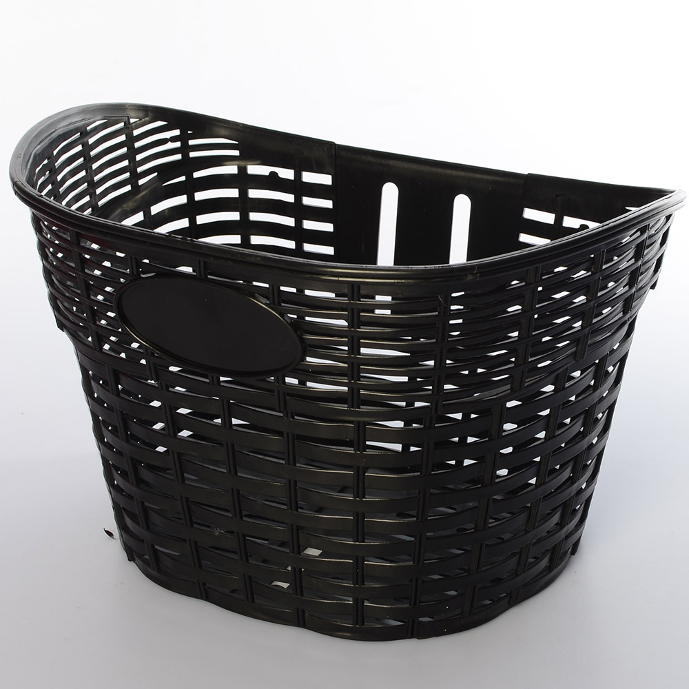 Кошик AS1907 для 12-16 д., пластик, чорний, розмір 26-17-20 см.