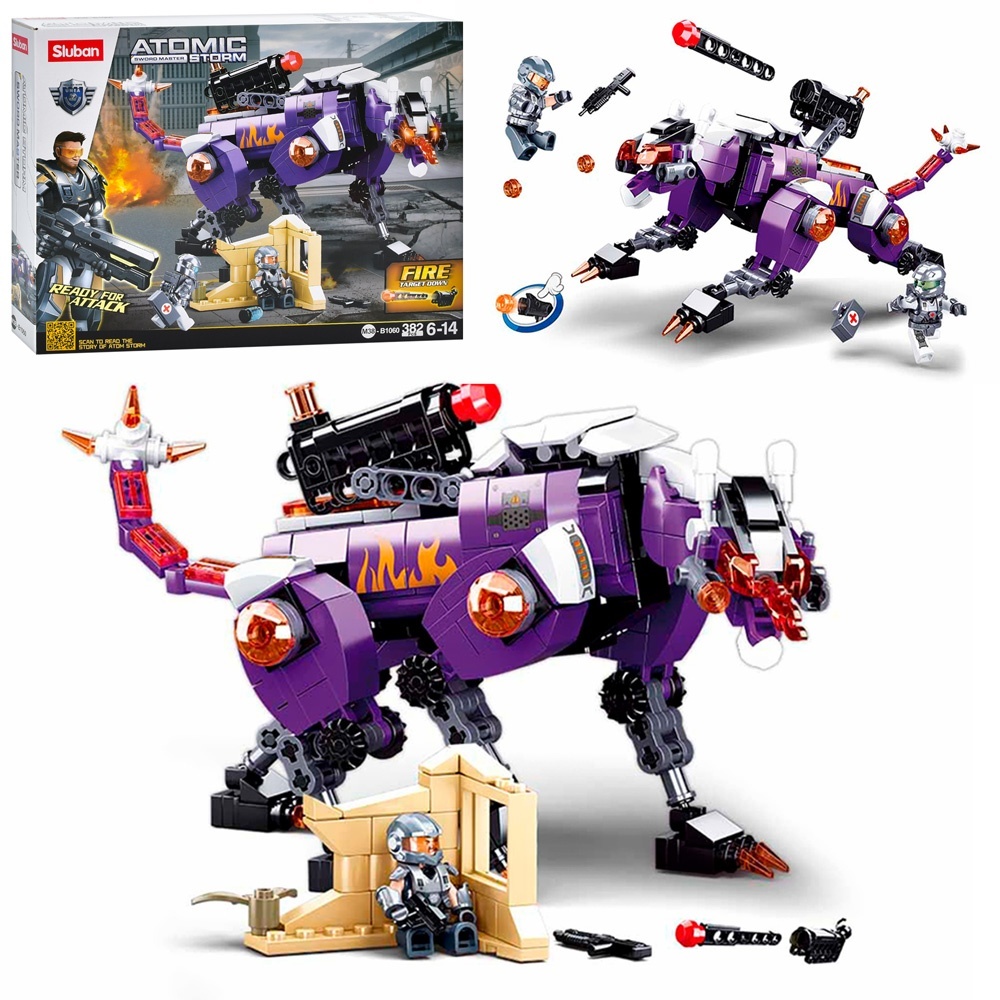 Конструктор SLUBAN M38-B1060 "Atomic Storm": Тривожні години, 382 дет.