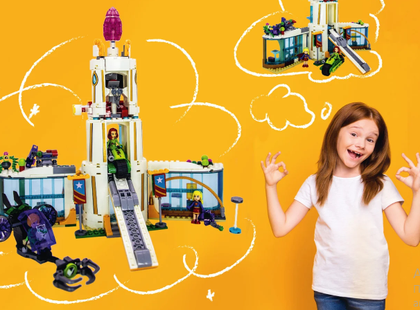 Конструктор UAToy "Супершкола" серія дівчинки Супергерої 749 дета