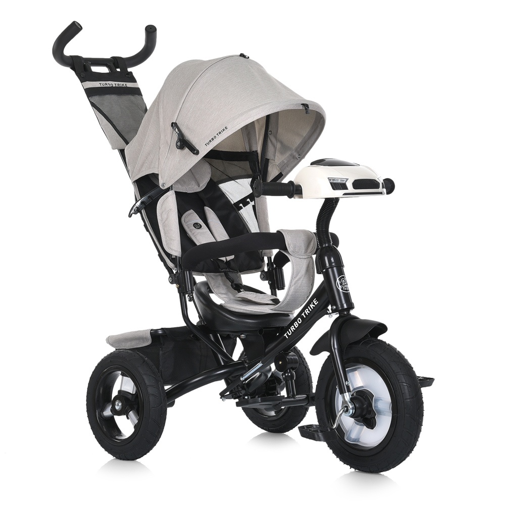 Велосипед MT 1006-12 3 кол.гума(12/10), USB/ВТ,пульт,вільн.хід коліс,гальма,підшипн.,світло,бежевий.