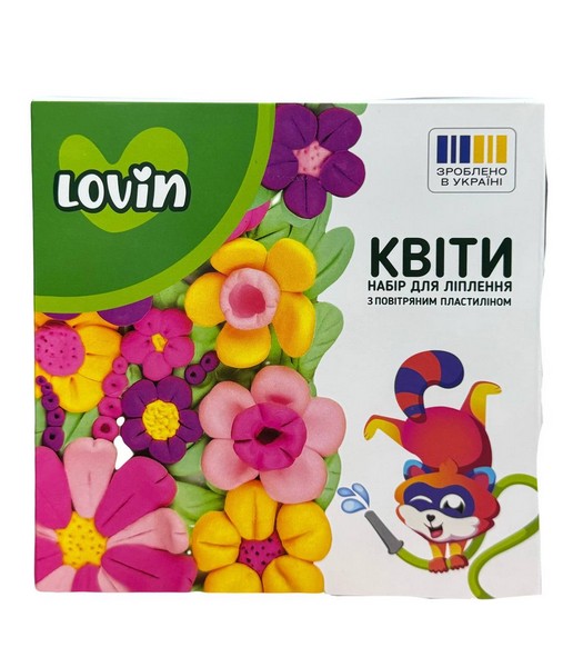 Набір для ліплення об’ємної картини ТМ Lovin "Квіти"