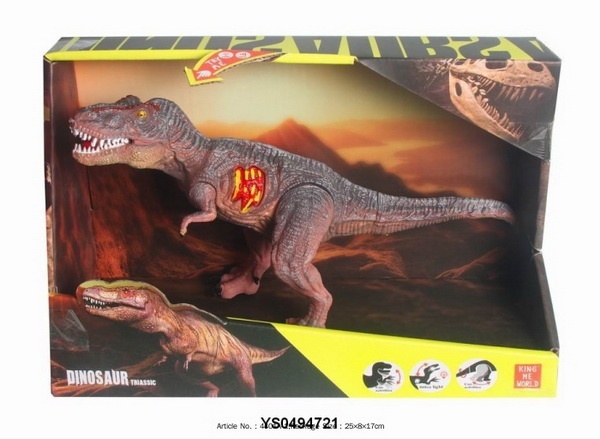 Динозавр 4401A-1 рухливі деталі, муз., бат. (табл.), кор., 25-17-8 см.