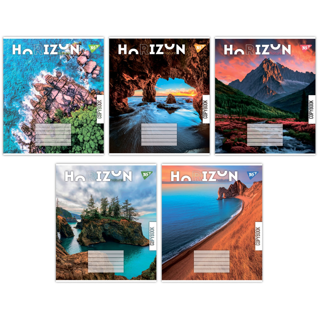 А5/48 кл. Yes Horizon nature, зошит для записів