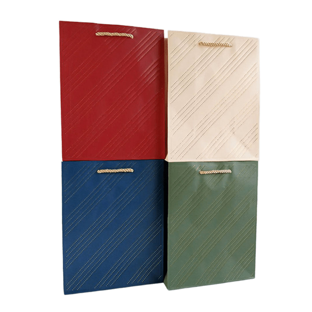 Пакет 18*23*8см "Кольоровий дощ", 12 шт в пак