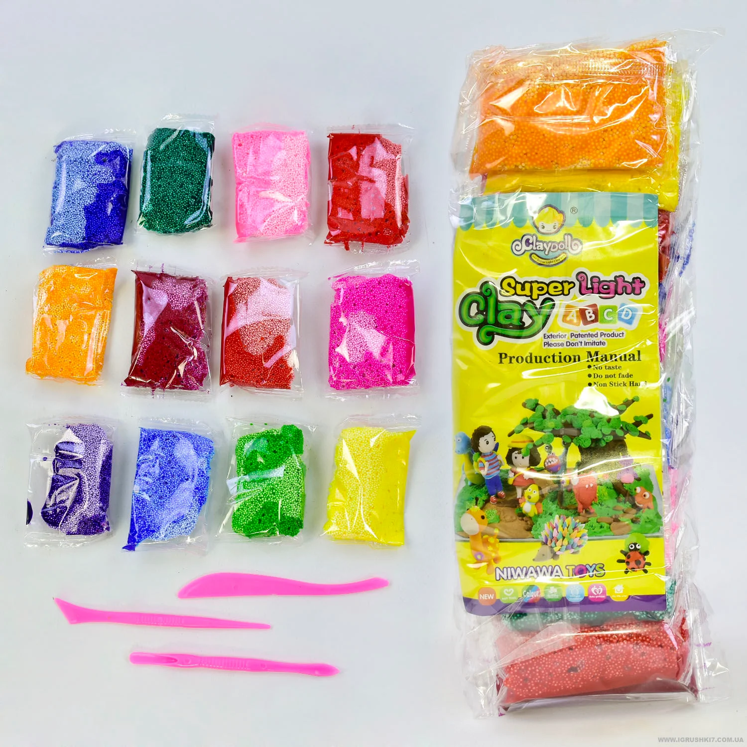 Кульковий пластилін С 33842 (240) ЦІНА ЗА 12 ШТУК В УПАКОВЦІ