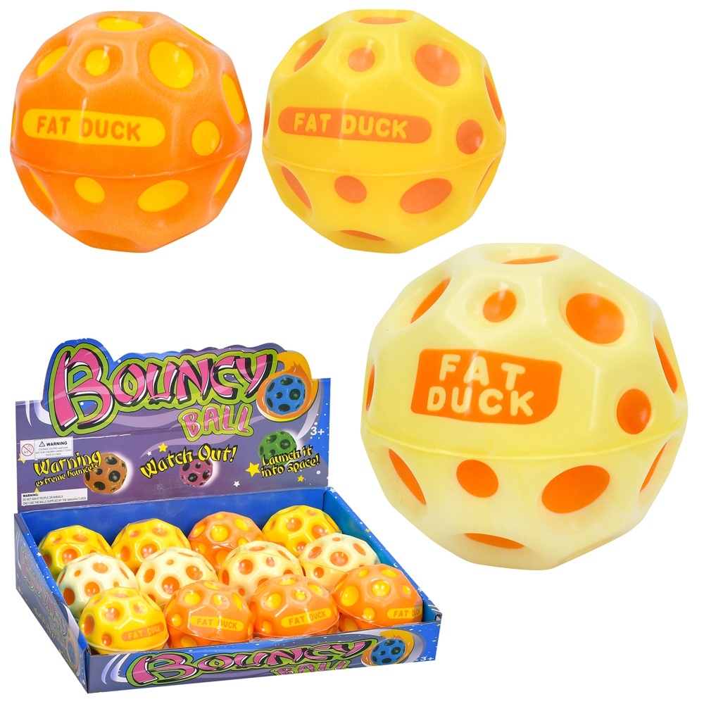 М'яч дитячий фомовий MS 4328 антигравітаційний, кул., 3 кольори, 12 шт. в диспл., 25,5-19-6,5 см.