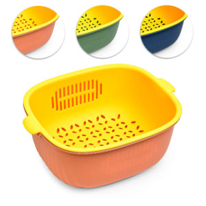 Миска з ситом 30*24.5см., R90353-30