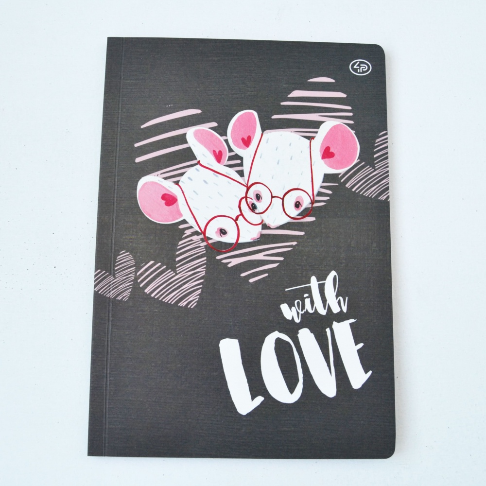 Блокнот TM Profiplan "With love", one A5