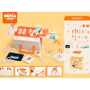 Набір лікаря FDE66649 набір стоматолога,стретоскоп,медичні інструменти,зуби,зв,світ,чемодан-стіл.бат