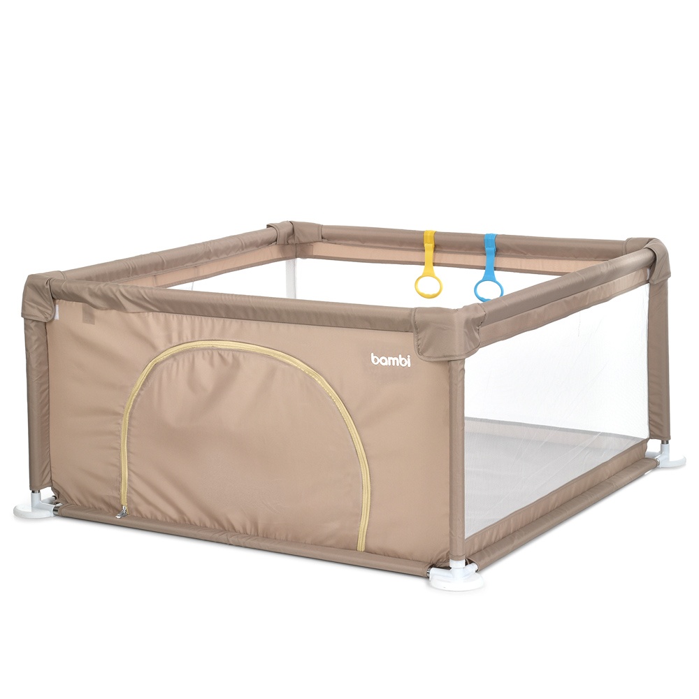 Намет MR 1339-BG манеж123-61см.,1 вхід/застібка-блискавка,2 ручки,OXFORD 150D,бежевий,кор.,118-17-20