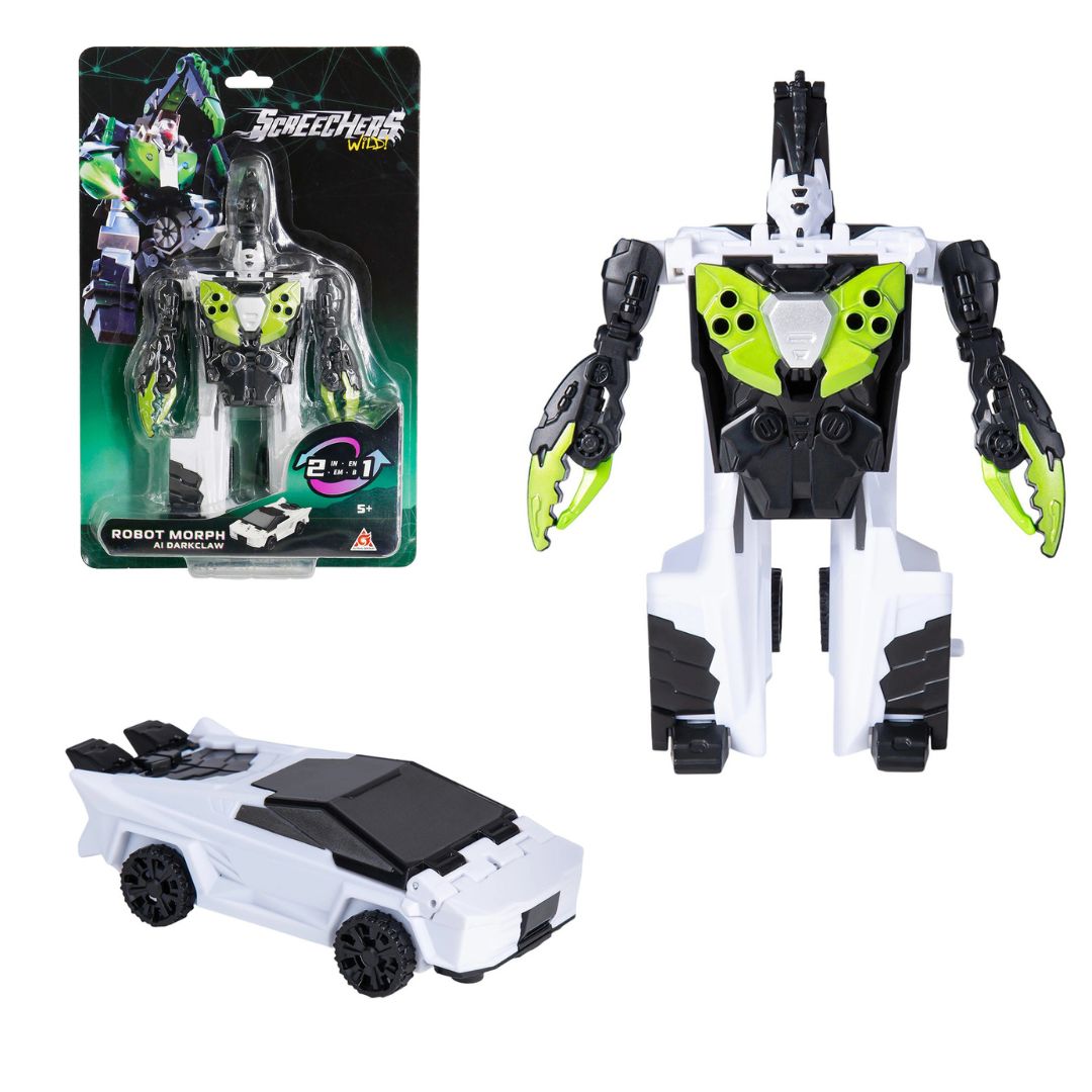 Робот-трансформер SCREECHERS WILD! S5 - ДАРККЛО