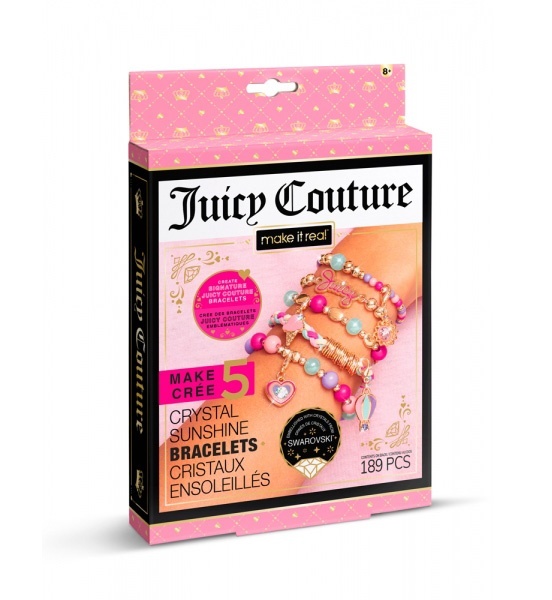 Juicy Couture:Мінінабір для створення шарм-браслетів з кристалами Swarovski «Сонячне сяйво»