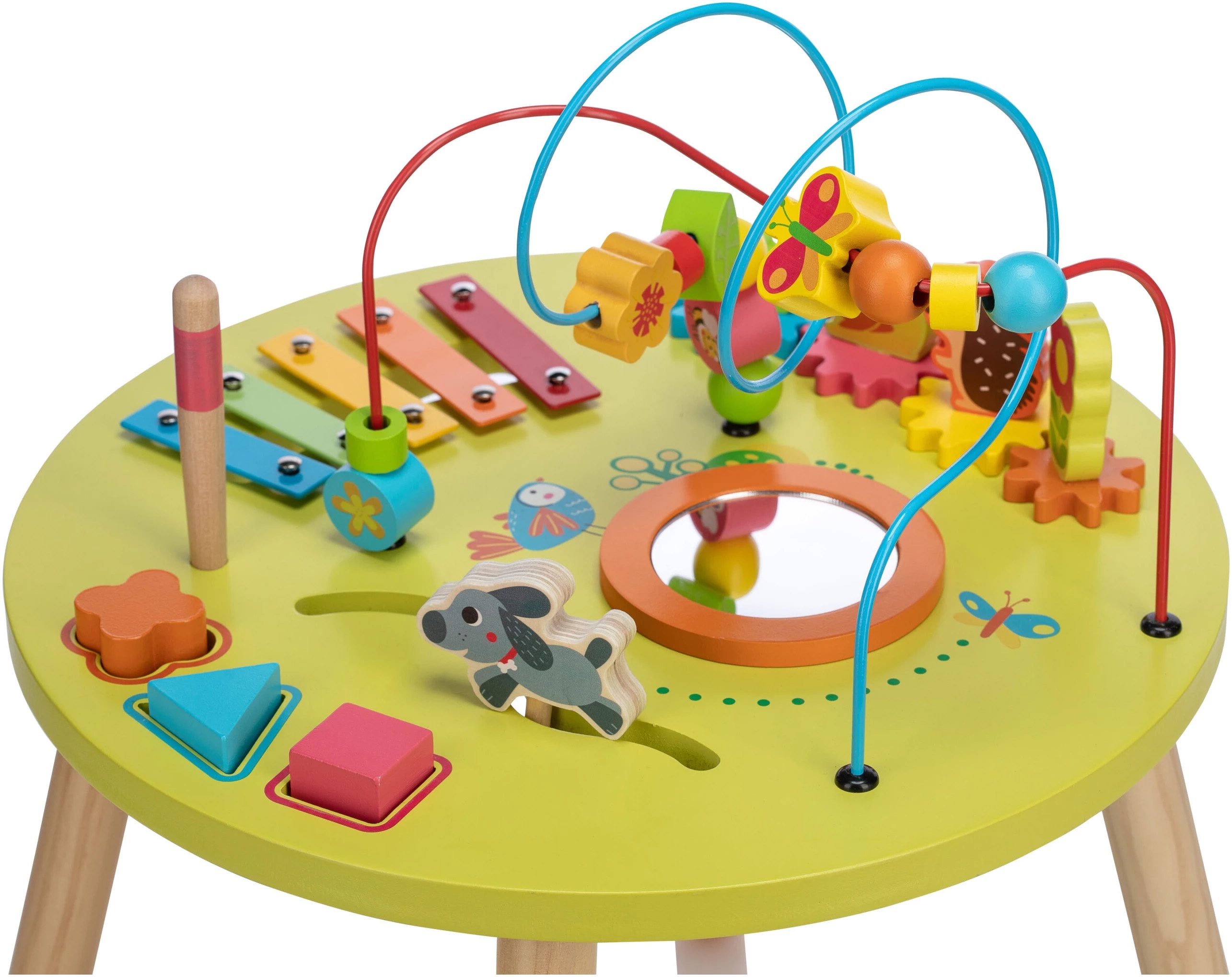 Фотография 1 товарной позиции интернет-магазина детских игрушек www.smarttoys.com.ua Інтерактивний стіл Free2Play дерев`яний Playzone