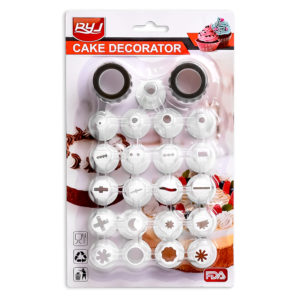 Насадки для кондитерського шприца/мішка 23пр/наб 23*14см R88888