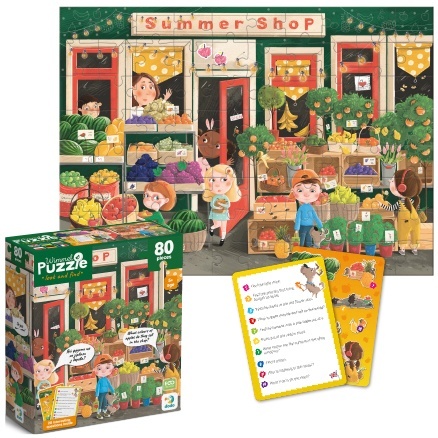 Пазл. Шукай та знаходь Літні смаколики, 80 елементів
