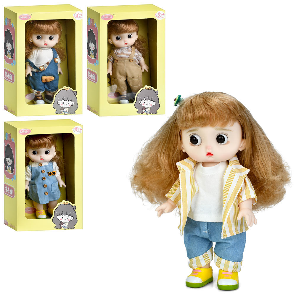 Лялька U622-2-3-4 4 види, кор., 21-32,5-12,5 см.