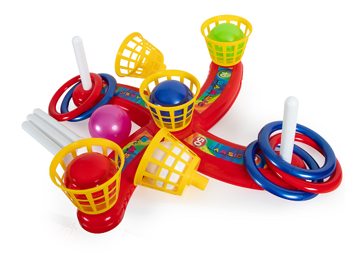 Набір дитячий "Кільцекид ГІГО №3" 3 в 1, арт 1109, Бамсик