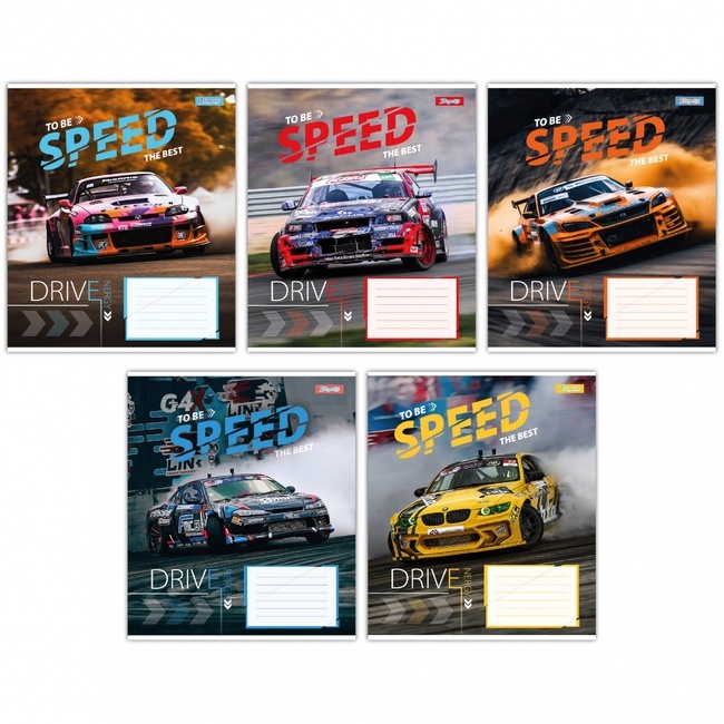 А5/48 лін. 1В Speed the best, зошит для записів