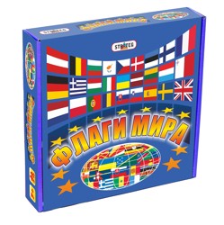 Гра 709 (рос.) Стратег, "Прапори світу - рос. версія", в кор-ці 25,5-25-5см		 - 1 - smarttoys.com.ua