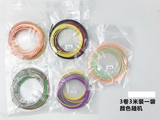 PLA-філамент (запаска) Y788 3 кольори, мікс кольорів, кул., 12-18-1 см.