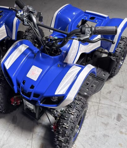 Квадроцикл HB-EATV1000N-4 мотор 1000W,3акум 12A/12V,швидкість25км/год, до 45кг,синій