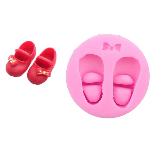 Форма силіконова "Туфельки" 6*1.5см MH-3045 (240шт)