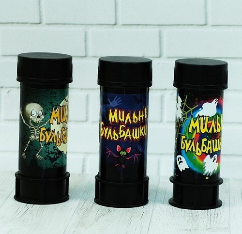 Мильні бульбашки Чорні 60 мл (арт. B-2020)