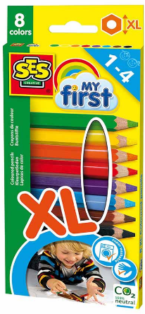 Набір кольорових олівців серії "My first" 8 кольорів