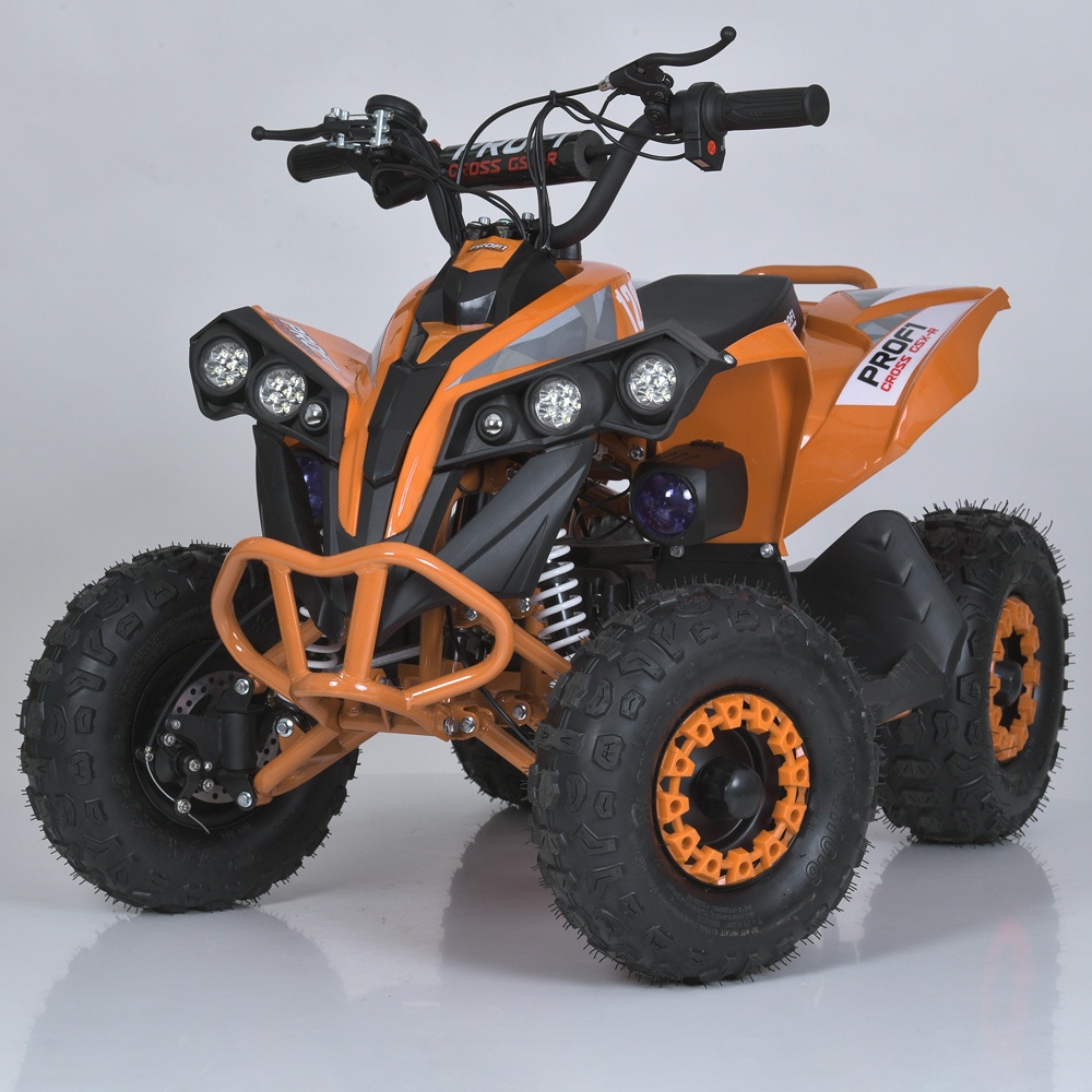 Квадроцикл E-XBW-1200-7(MP3) мотор 1200W безщіт., 48V12AH, швидкість 25км/год, BT, помаранчевий