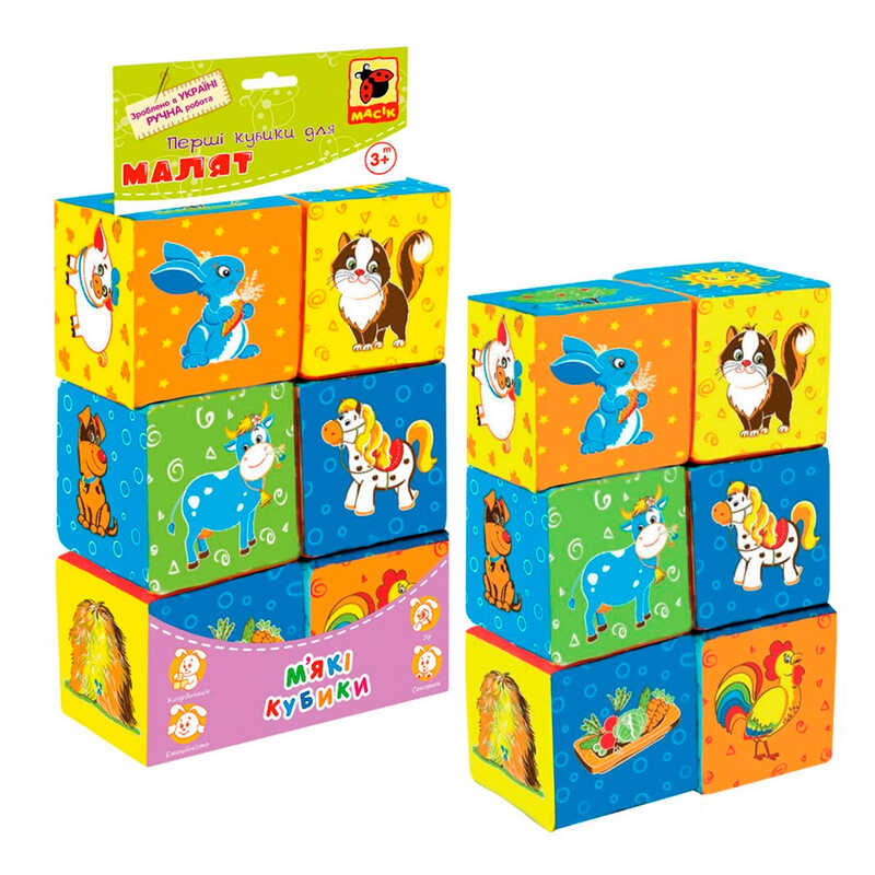 Фотография 1 товарной позиции интернет-магазина детских игрушек www.smarttoys.com.ua гр Набір MC090601-02 кубиків 