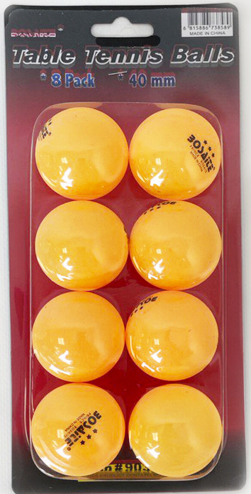 Фотография 1 товарной позиции интернет-магазина детских игрушек www.smarttoys.com.ua М'яч для тенісу С 48019 (180) 8шт, 40 мм, на листі