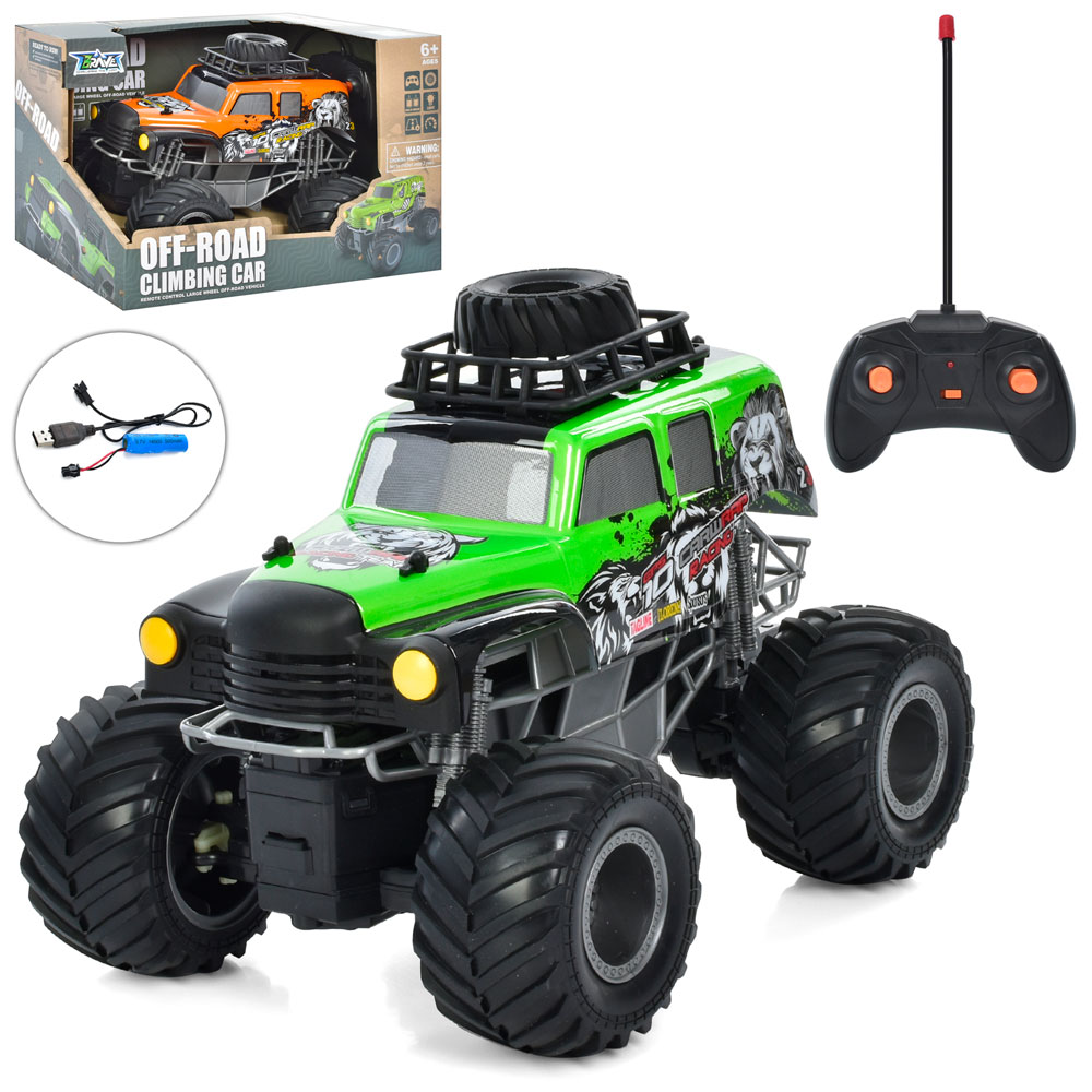 Джип 562 радіокер., акум., USB, гум. колеса, небит. корпус, 2 кольори, кор., 36-24-24 см.