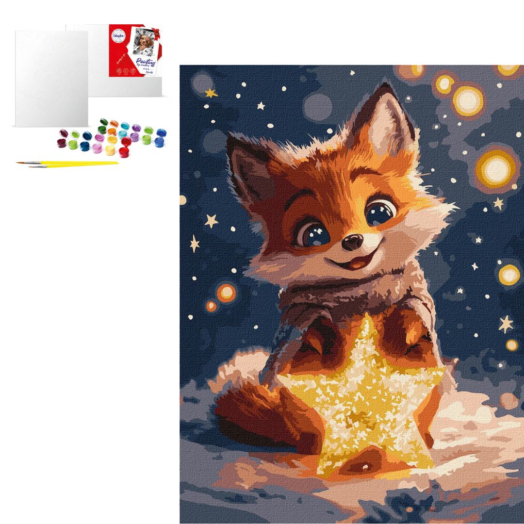 KHO "Мрійливе лисеня" 30x40см