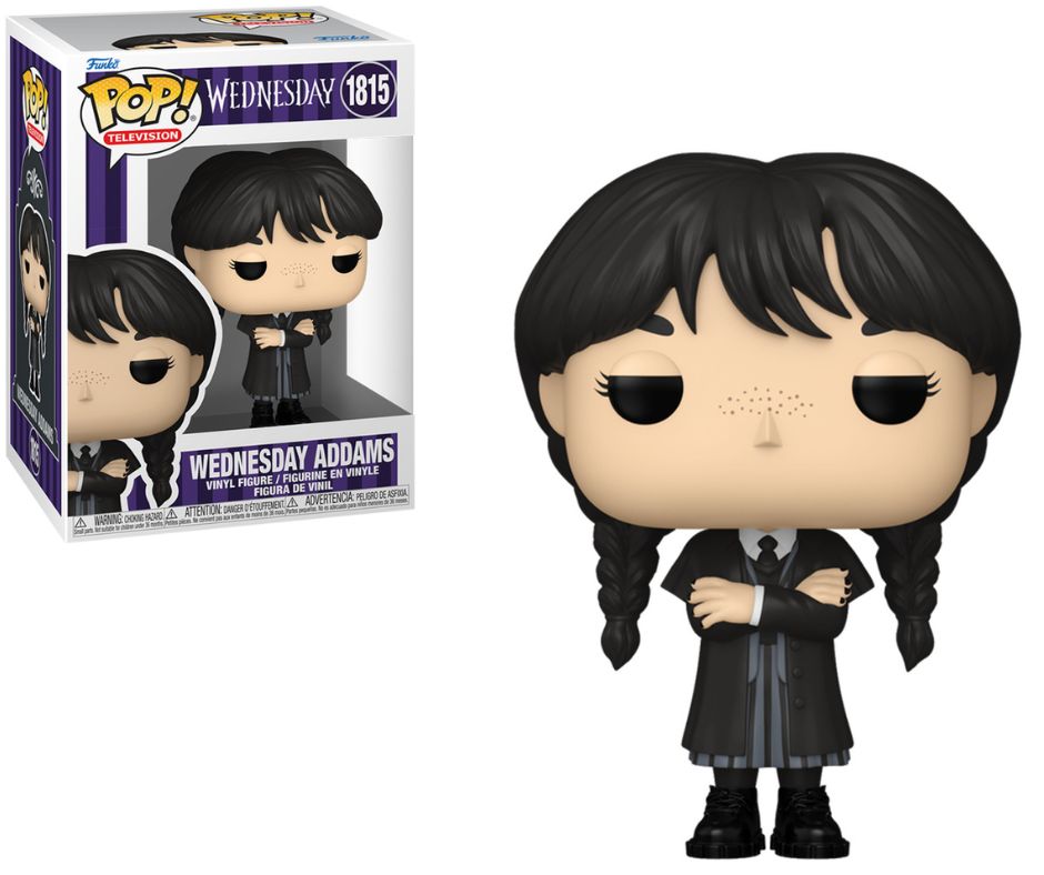 Ігрова фігурка FUNKO POP! серії "Венздей" - ВЕНЗДЕЙ (ЧОРНЕ ПАЛЬТО)