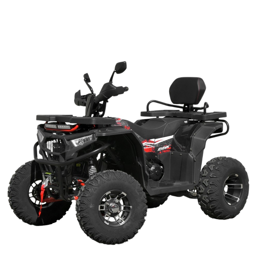 Квадроцикл AT200L-2-3 бензин.200 см³,авт F/N/R,пер.та задні диск.гальма,10″ литі кол.LCD.фар.до150кг