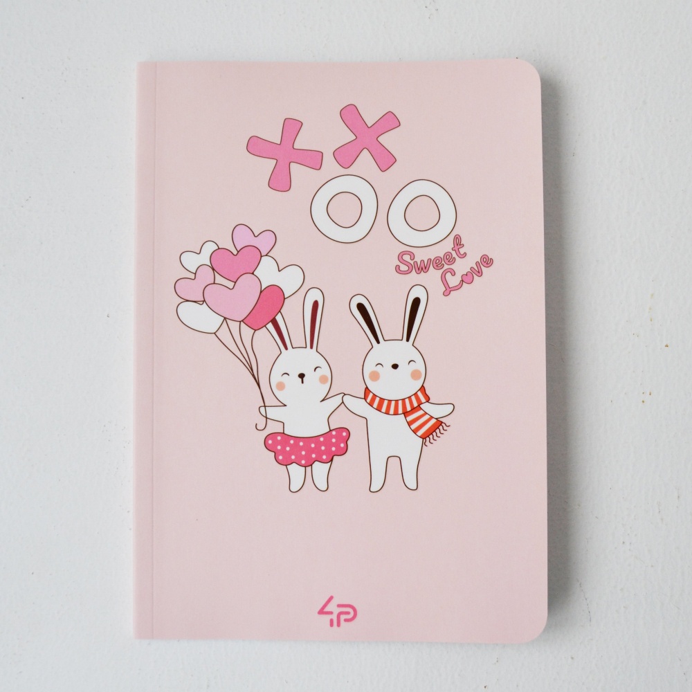 Блокнот TM Profiplan "Sweet love note" rabbits, А5