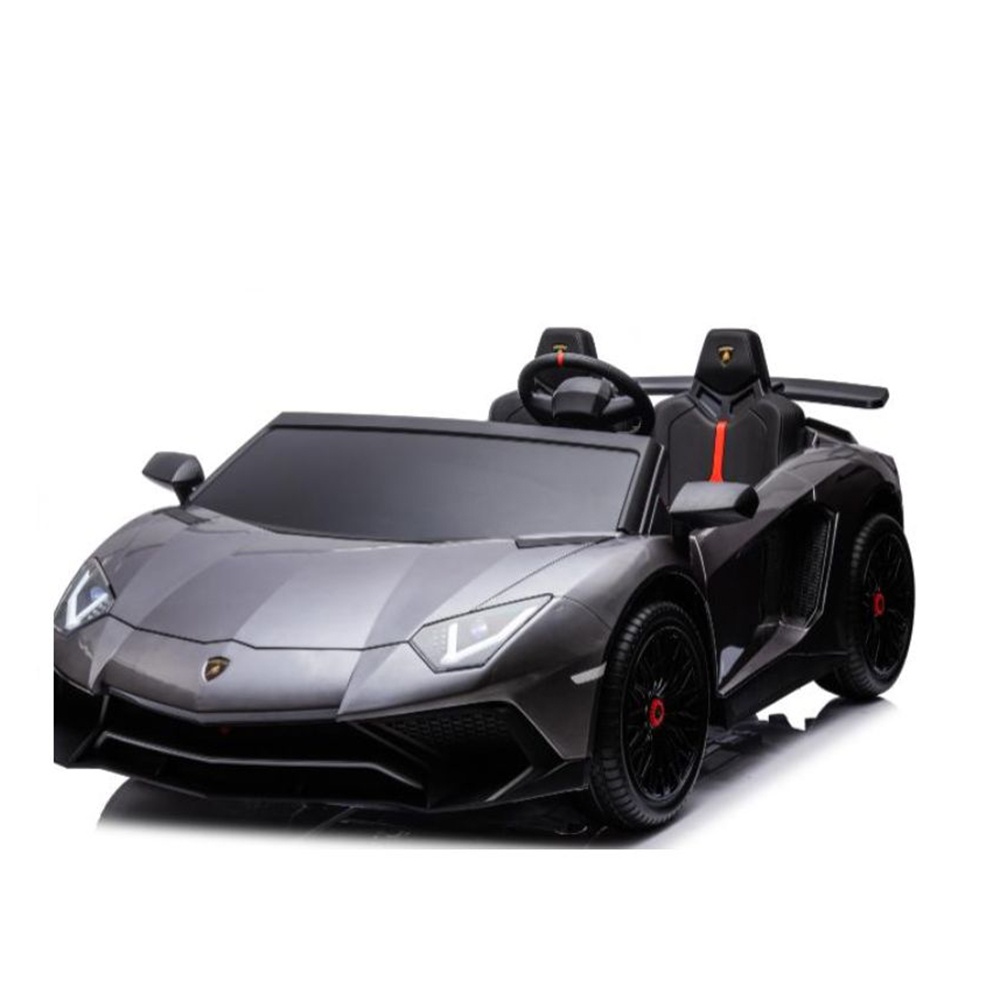 Машина M 5738AL-11 мотор 24V200W, 1акум.24V14AH, гум. колеса, USB, шкiра, blueth., муз., сірий.