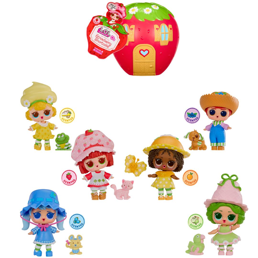 Ігровий набір з лялькою L.O.L. SURPRISE! серії "Loves Strawberry Shortcake" – ШАРЛОТТА-СУНИЧКА ТА ДРУЗІ