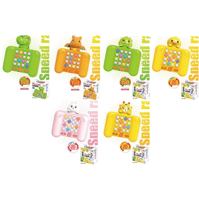 Гра F6-7-9-B-9-L-9-Y-9-K електронна,розвиваюча,кнопкова гра,6 видів,муз.(англ.),світло,кор.,12-13,5