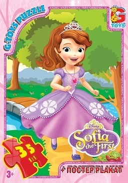 SF005 Пазли ТМ "G-Toys" із серії "Софія прекрасна", 35 ел.