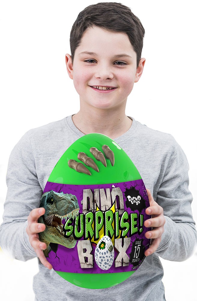 Креативна творчість "Dino Surprise Box" укр