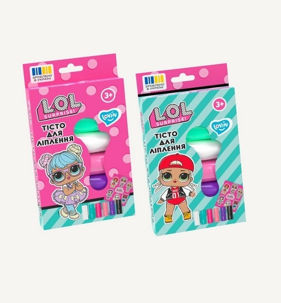L.O.L. Surprise! TM 6 кольорів TM Lovin Набір для ліплення з тістом