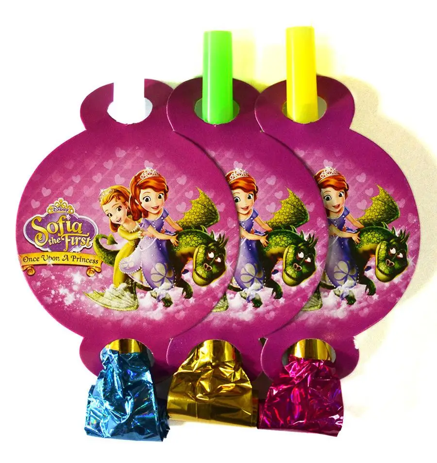 Святковий язичок-гудок "Принцеса " (6 шт/уп)