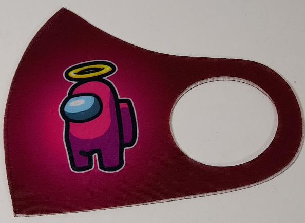 Маска Pitta Print M Among Us Rose Nimbus Rose																						