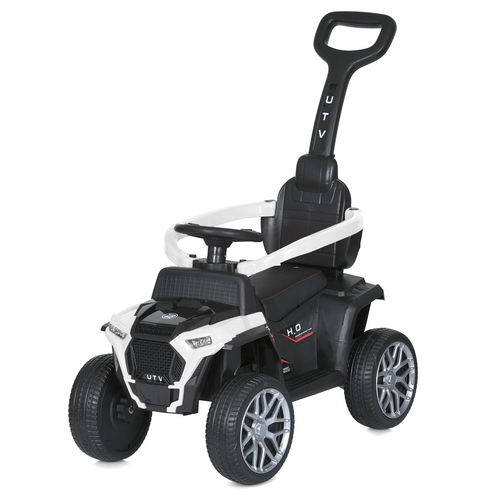Квадроцикл M 4803EL-1 2в1, кат.-толок., батьківс.ручка,1*6VAH, 1*25W, муз,світло,USB,EVA,шкіра,білий