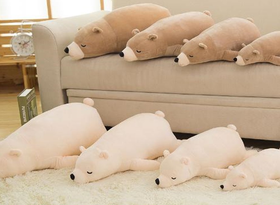 М'яка іграшка MP 2345-2 ведмідь, подушка, розмір великий, 2 кольори, 85 см.