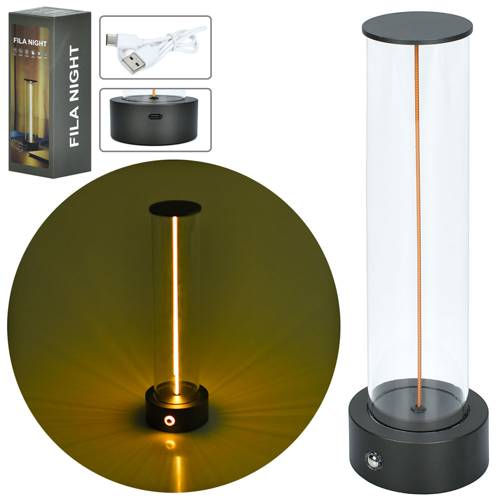 Нічник-проектор SMT 0001 акум., світло-3режими, USB, кор., 27,5-10-10 см.