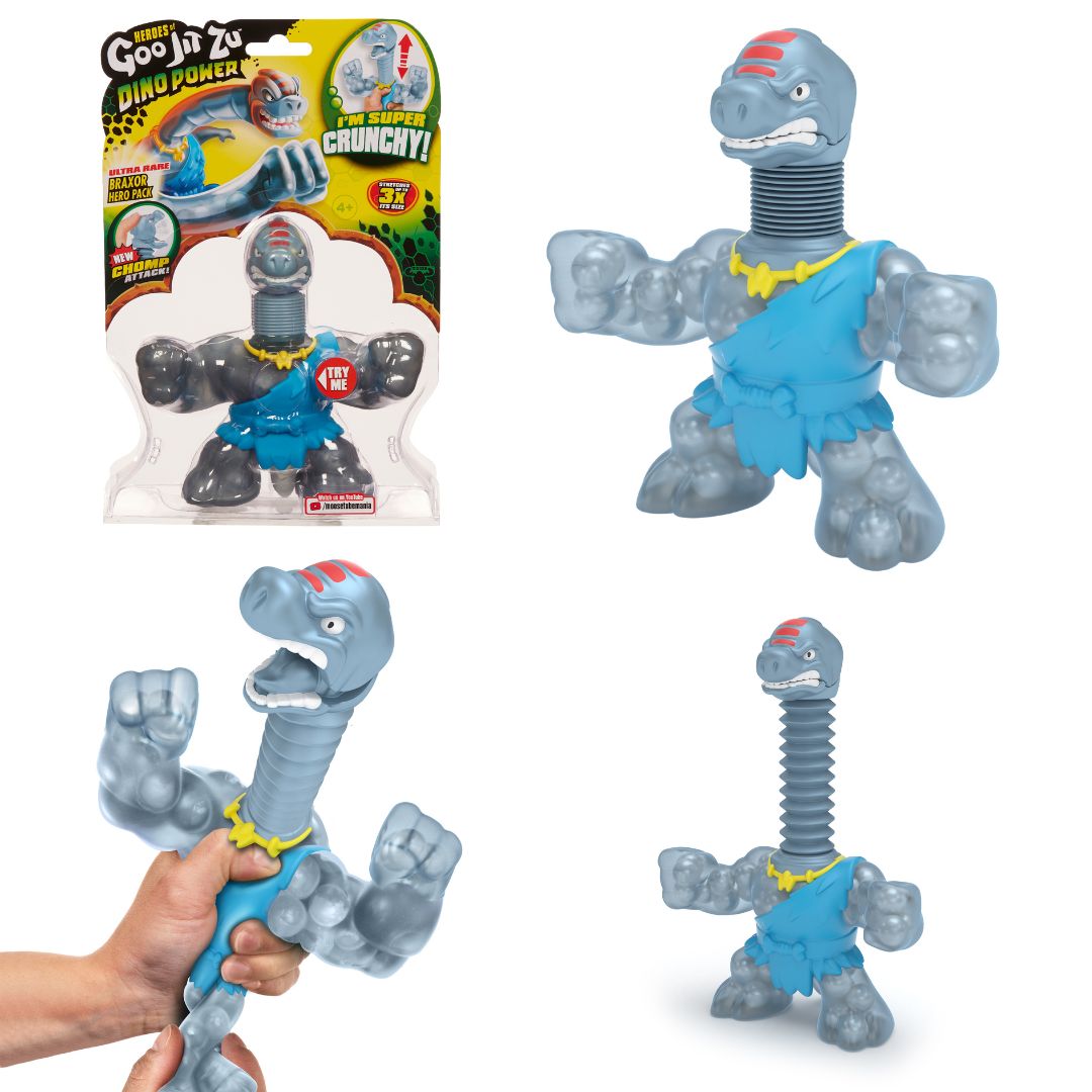 Гуджитсу. Рідкісна фігурка, що розтягується Браксор. ТМ "GooJitZu"