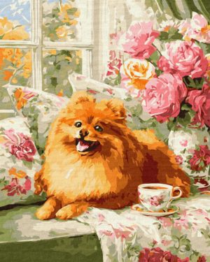 Набір для розпису по номерах "Аромат щастя" 40х50см